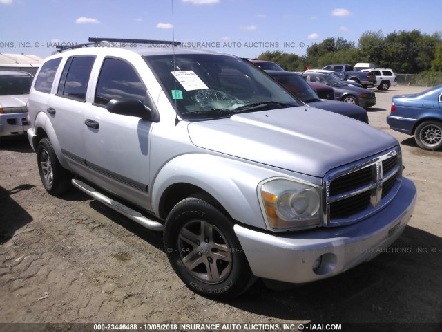 1D4HD48N46F179392 - 2006 DODGE DURANGO SLT GRAY photo 1