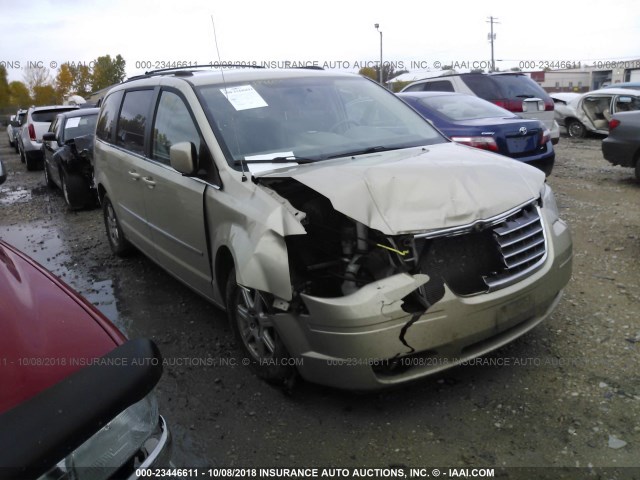 2A4RR5D16AR217518 - 2010 CHRYSLER TOWN & COUNTRY TOURING GOLD photo 1