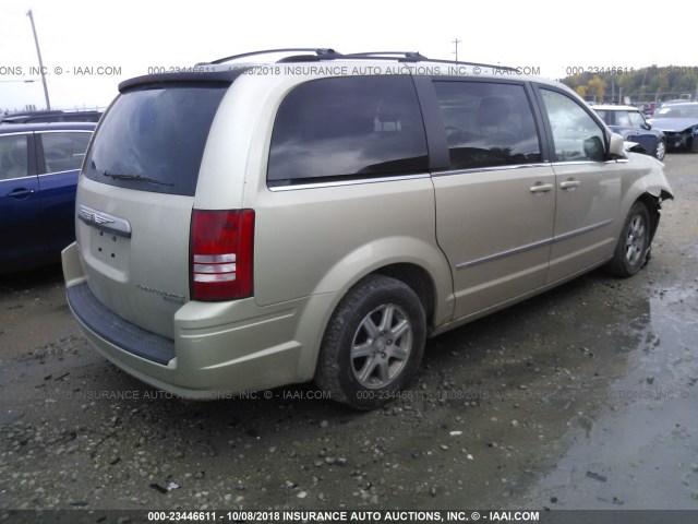 2A4RR5D16AR217518 - 2010 CHRYSLER TOWN & COUNTRY TOURING GOLD photo 4