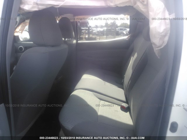5TFJX4GN2DX019803 - 2013 TOYOTA TACOMA DOUBLE CAB 白色 照片 8