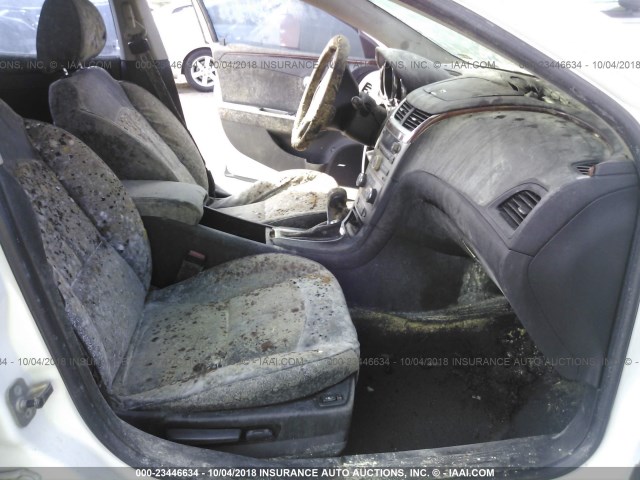 1G1ZE5E75BF344458 - 2011 CHEVROLET MALIBU LTZ 白色 照片 5