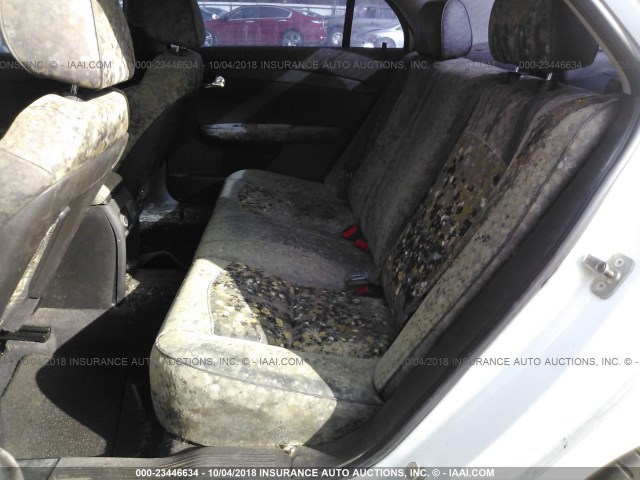 1G1ZE5E75BF344458 - 2011 CHEVROLET MALIBU LTZ 白色 照片 8