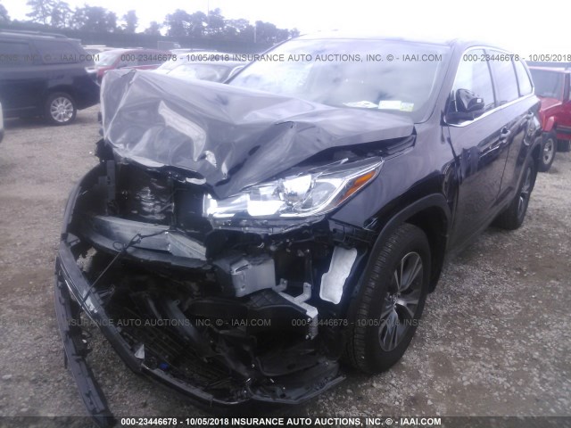 5TDBZRFH0HS401766 - 2017 TOYOTA HIGHLANDER LE/LE PLUS 黑色 照片 6