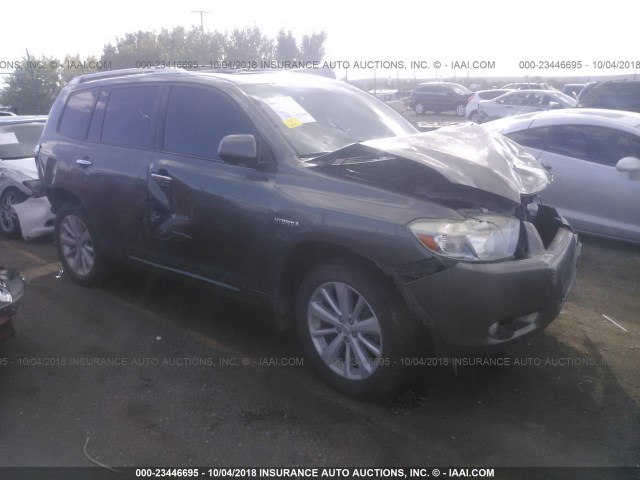 JTEEW44A782008784 - 2008 TOYOTA HIGHLANDER HYBRID LIMITED GRAY photo 1