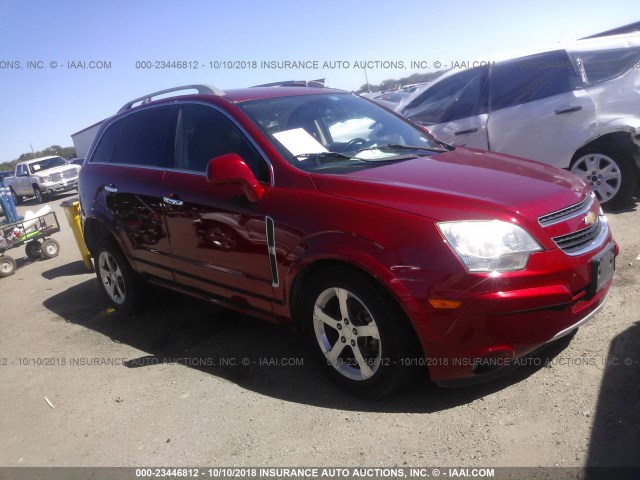 3GNAL3E58CS625574 - 2012 CHEVROLET CAPTIVA SPORT/LT RED photo 1