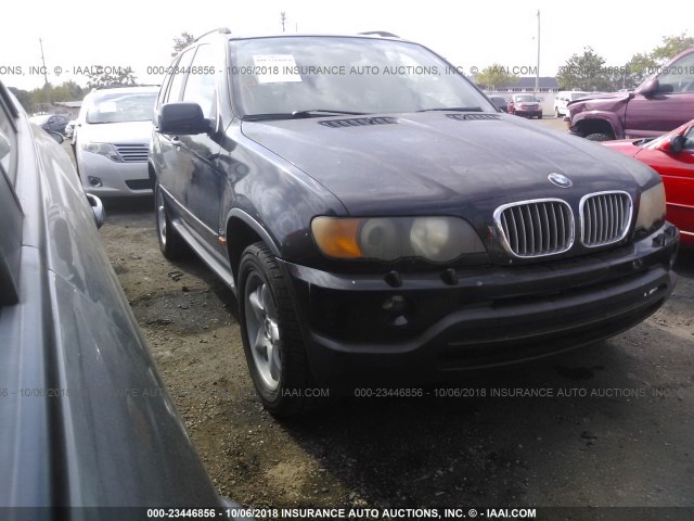WBAFB33501LH15132 - 2001 BMW X5 4.4I BLACK photo 1