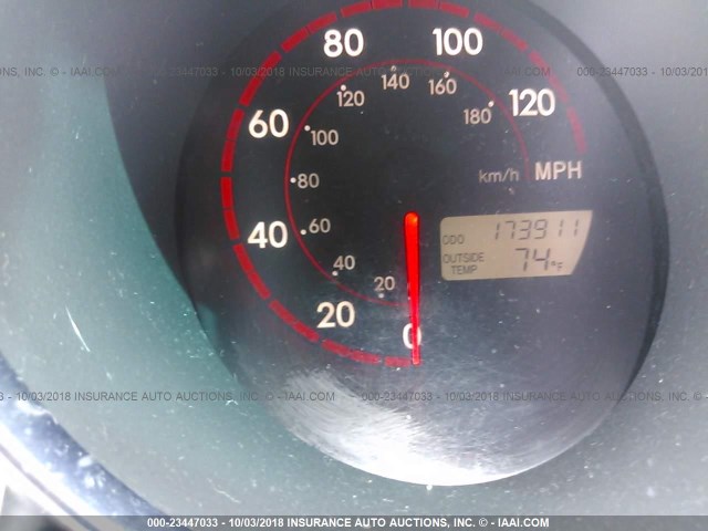 2T1KR32E24C201399 - 2004 TOYOTA COROLLA MATRIX XR RED photo 7