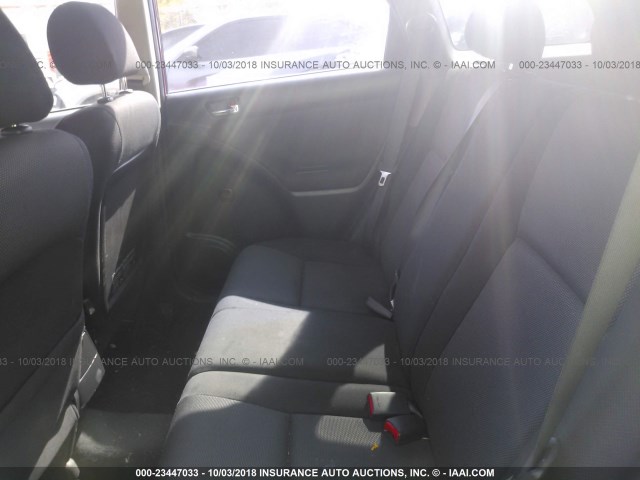 2T1KR32E24C201399 - 2004 TOYOTA COROLLA MATRIX XR RED photo 8