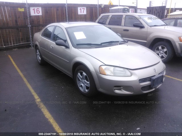 1B3EL46R42N260192 - 2002 DODGE STRATUS SE PLUS BEIGE photo 1