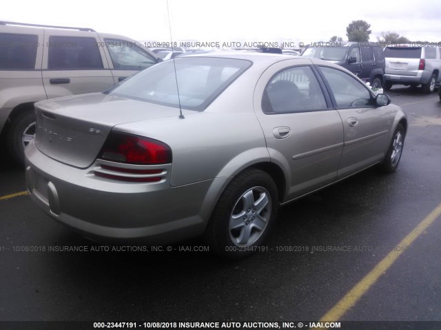 1B3EL46R42N260192 - 2002 DODGE STRATUS SE PLUS BEIGE photo 4