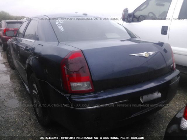 2C3KA53G56H477365 - 2006 CHRYSLER 300 TOURING BLUE photo 3