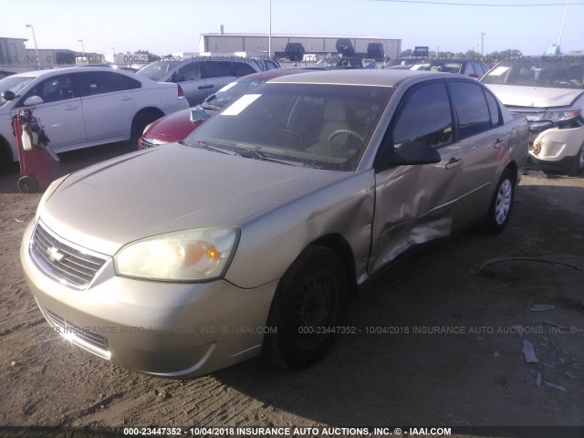 1G1ZS51F06F194738 - 2006 CHEVROLET MALIBU LS ოქროსფერი ფოტო 6