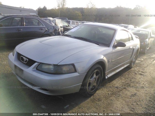 1FAFP40433F390695 - 2003 FORD MUSTANG SILVER photo 2