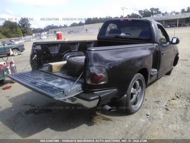 1FTRF07282KC14240 - 2002 FORD F150 BLACK photo 4