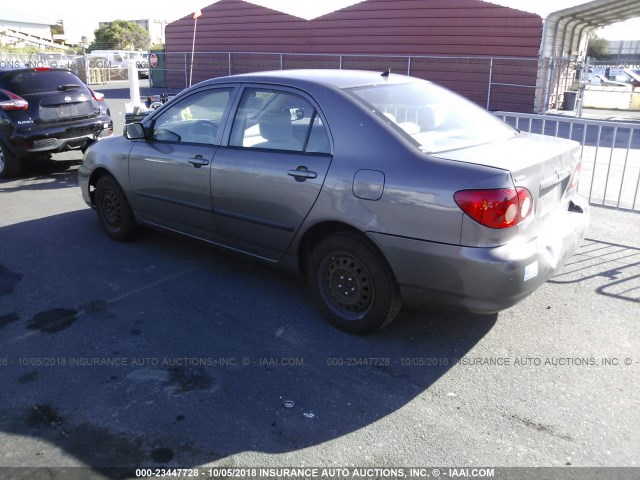 1NXBR32EX8Z943540 - 2008 TOYOTA COROLLA CE/LE/S GRAY photo 3