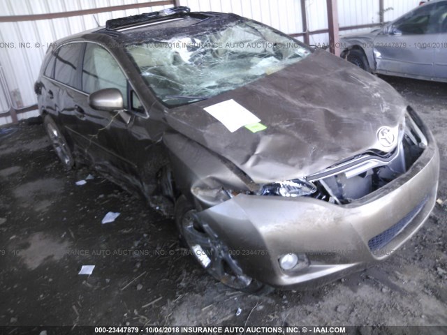 4T3ZK3BB8AU032418 - 2010 TOYOTA VENZA BROWN photo 1