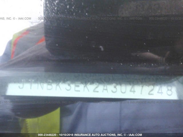 JTNBK3EK2A3047248 - 2010 TOYOTA CAMRY SE/LE/XLE წითელი ფოტო 9