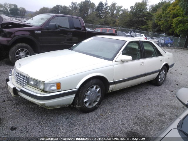 1G6KS52Y1VU802174 - 1997 CADILLAC SEVILLE SLS WHITE photo 2