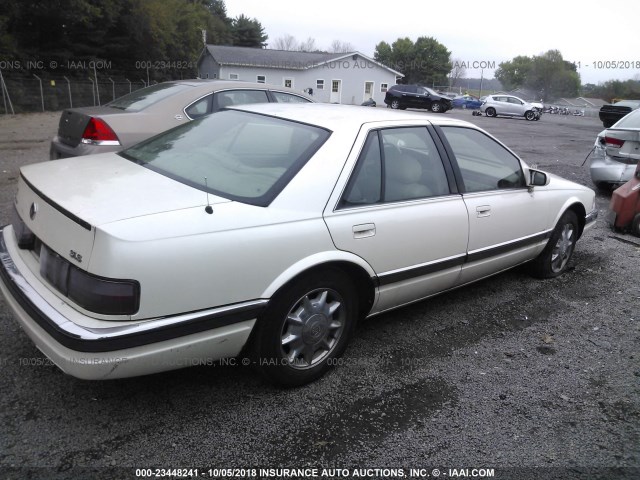 1G6KS52Y1VU802174 - 1997 CADILLAC SEVILLE SLS WHITE photo 4