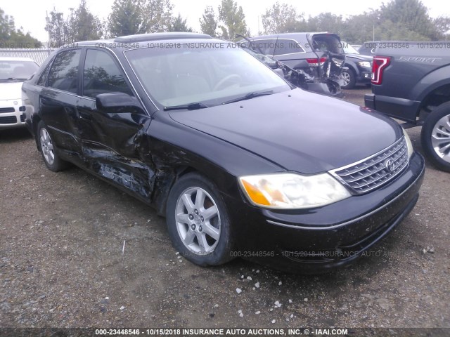 4T1BF28B23U338260 - 2003 TOYOTA AVALON XL/XLS BLACK photo 1