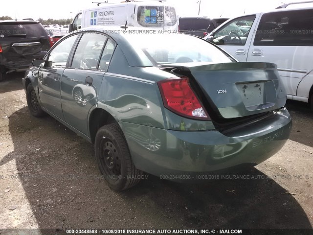 1G8AJ55F47Z164945 - 2007 SATURN ION LEVEL 2 绿色 照片 3