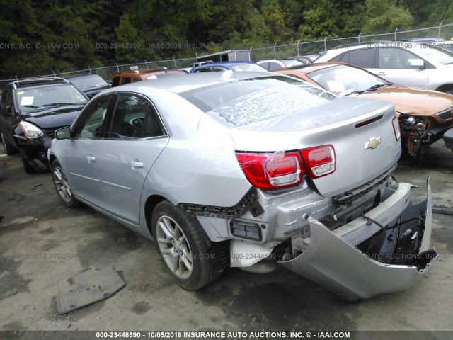 1G11C5SAXDF346549 - 2013 CHEVROLET MALIBU 1LT SILVER photo 3