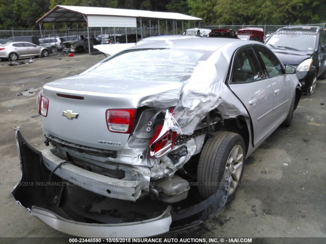 1G11C5SAXDF346549 - 2013 CHEVROLET MALIBU 1LT SILVER photo 4