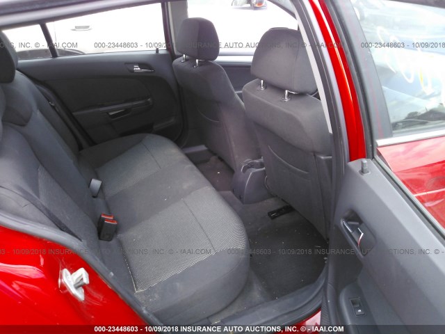W08AT671X85043264 - 2008 SATURN ASTRA XR RED photo 8