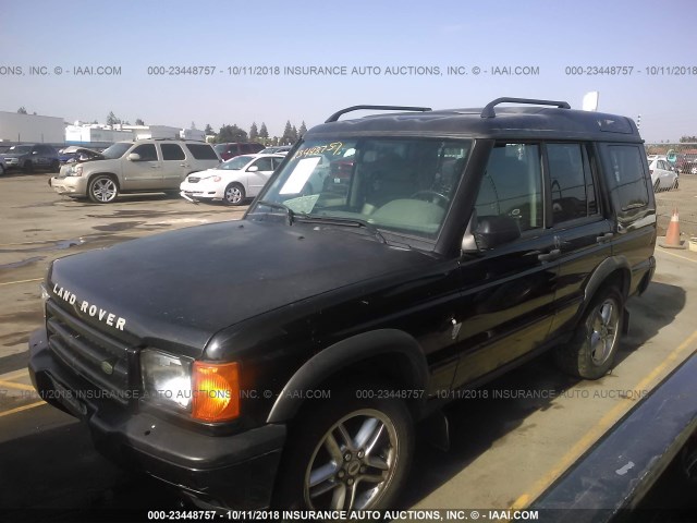 SALTY15402A770521 - 2002 LAND ROVER DISCOVERY II SE BLACK photo 2