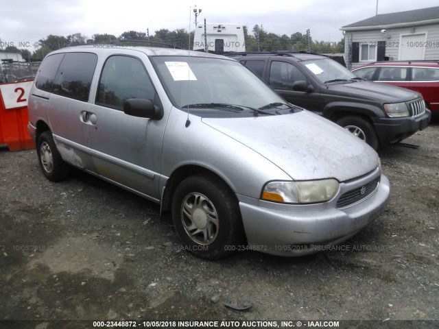 4N2XN11T7YD834962 - 2000 NISSAN QUEST SE/GLE/GXE SILVER photo 1