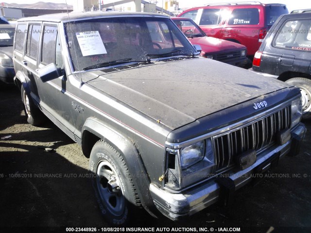 1J4FJ58L4KL424120 - 1989 JEEP CHEROKEE LAREDO BLACK photo 6