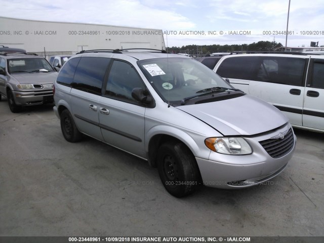 1C4GJ25313B202686 - 2003 CHRYSLER VOYAGER SILVER photo 1