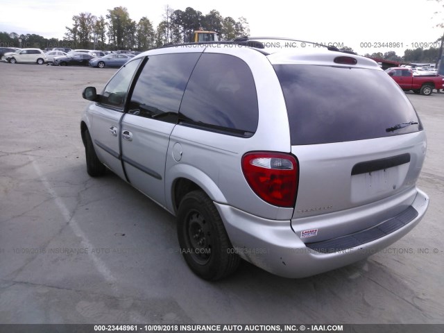 1C4GJ25313B202686 - 2003 CHRYSLER VOYAGER SILVER photo 3