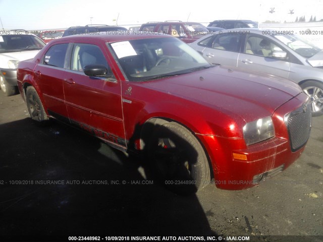 2C3KA43D19H539574 - 2009 CHRYSLER 300 LX RED photo 1