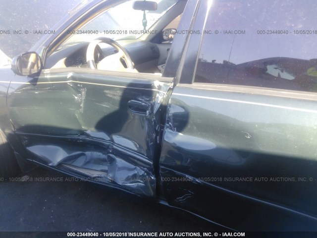 1NXBR12E6YZ308318 - 2000 TOYOTA COROLLA VE/CE/LE 绿色 照片 6