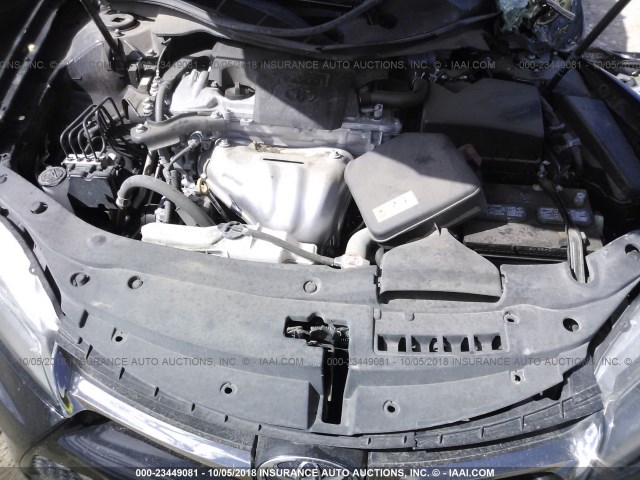 4T1BF1FK7HU314038 - 2017 TOYOTA CAMRY LE/XLE/SE/XSE 黑色 照片 10