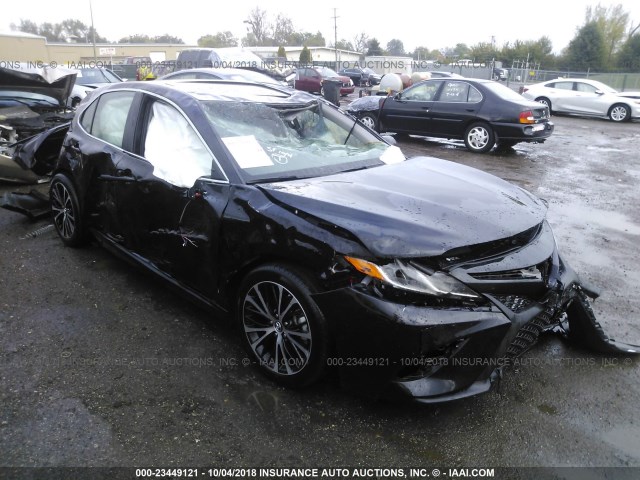 4T1B11HK6JU551685 - 2018 TOYOTA CAMRY L/LE/XLE/SE/XSE BLACK photo 6