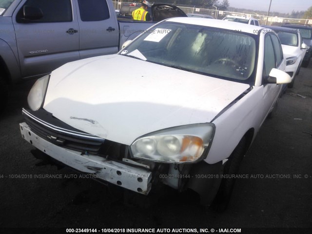 1G1ZT58N78F130502 - 2008 CHEVROLET MALIBU LT/CLASSIC Weiß Foto 2