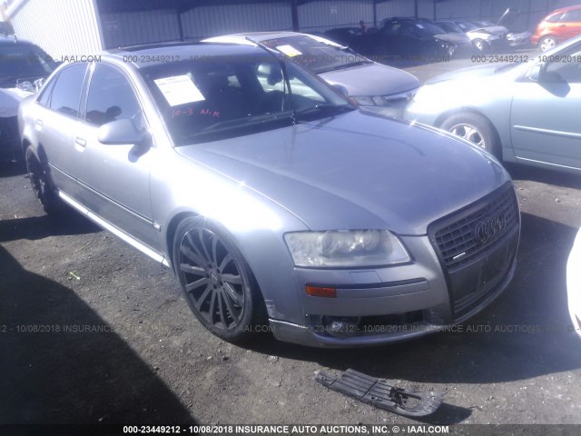 WAULL44EX6N019441 - 2006 AUDI A8 4.2 QUATTRO SILVER photo 1