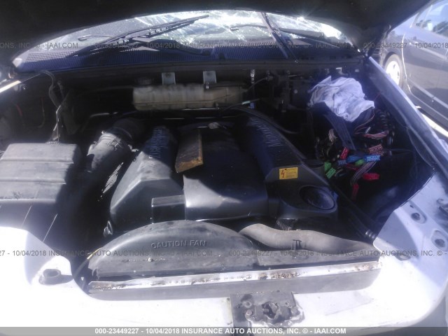 4JGAB72E8YA219452 - 2000 MERCEDES-BENZ ML 430 银色 照片 10