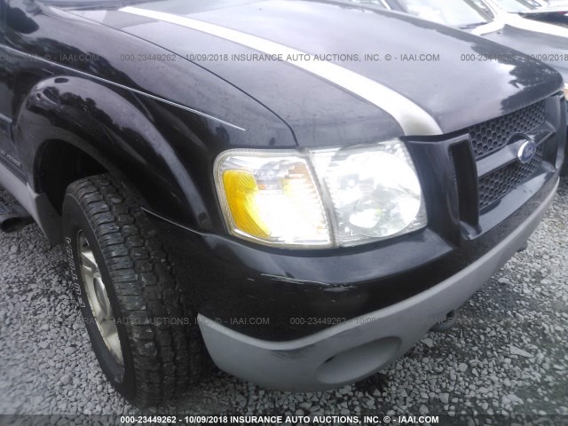 1FMZU77E51UA33331 - 2001 FORD EXPLORER SPORT TR  BLACK photo 6