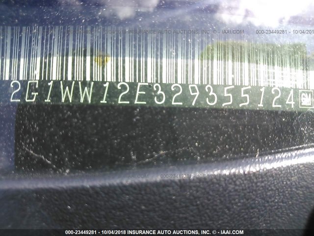 2G1WW12E329355124 - 2002 CHEVROLET MONTE CARLO LS BROWN photo 9