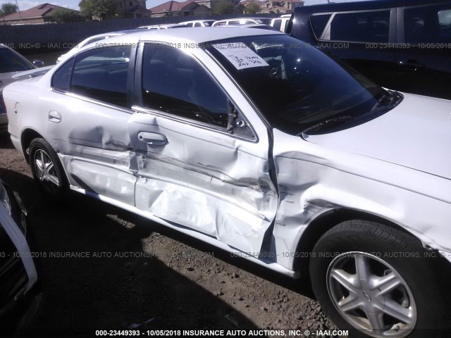 1G3NL52F24C187712 - 2004 OLDSMOBILE ALERO GL WHITE photo 6