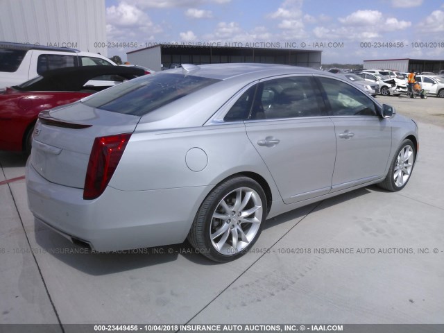 2G61P5S32G9147170 - 2016 CADILLAC XTS PREMIUM COLLECTION SILVER photo 4