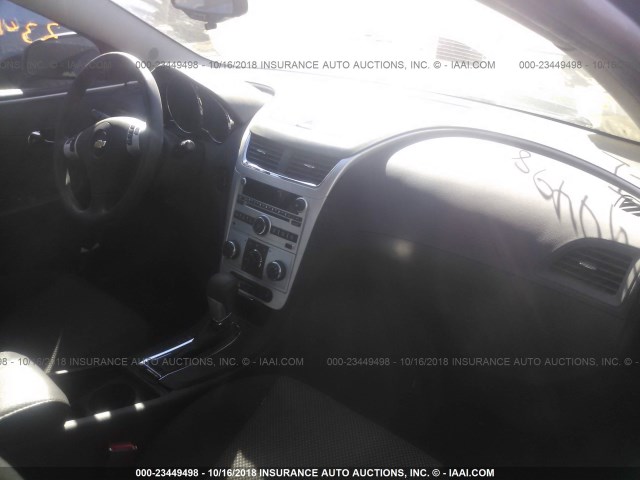 1G1ZC5E03CF100236 - 2012 CHEVROLET MALIBU 1LT BLACK photo 5