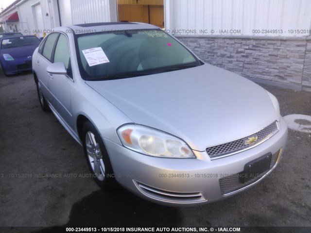 2G1WB5E36F1161222 - 2015 CHEVROLET IMPALA LIMITED LT SILVER photo 1