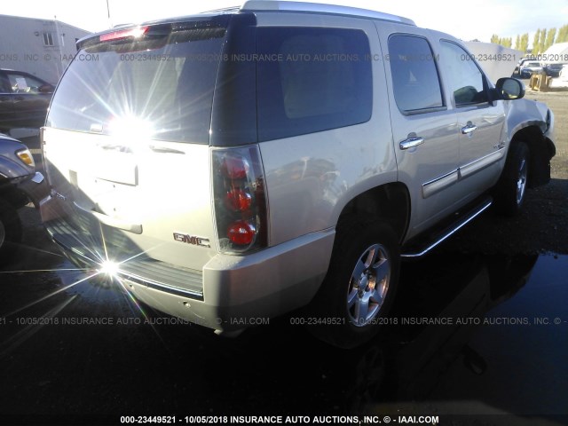 1GKFK638X7J251173 - 2007 GMC YUKON DENALI GOLD photo 4