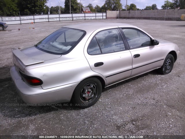 1Y1SK5280SZ063581 - 1995 GEO PRIZM LSI TAN photo 4