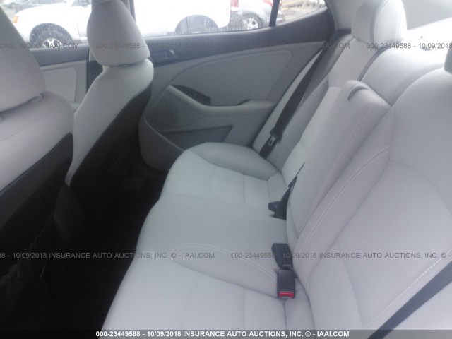 5XXGM4A78DG219220 - 2013 KIA OPTIMA LX GRAY photo 8