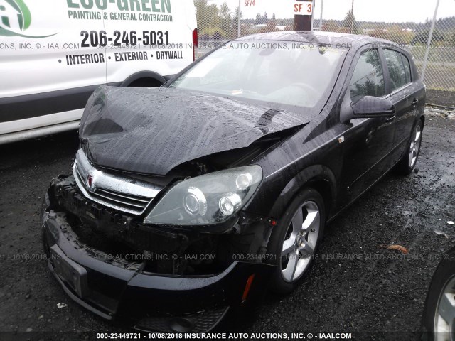 W08AT671785066680 - 2008 SATURN ASTRA XR BLACK photo 2